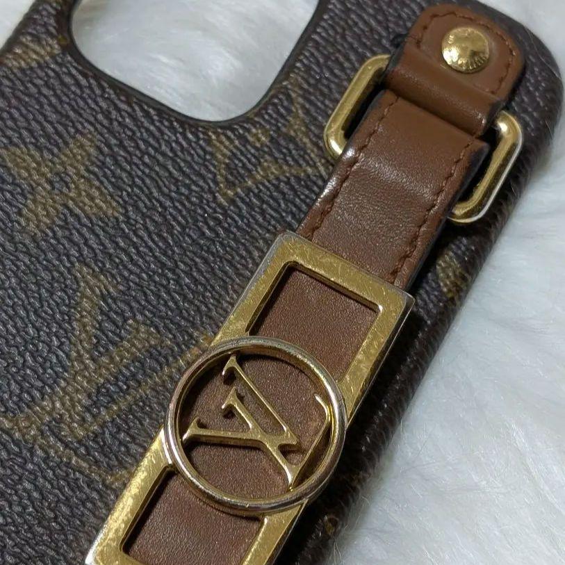 Louis Vuitton iPhone用ケース ブラウン　モノグラム