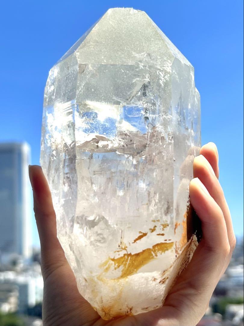 美✨希少✨AAAA カイラス水晶 ✨精霊宿るヒマラヤの聖石・高波動クリスタル✨ K946T カイラス産ヒマラヤ水晶原石 MoonMadness