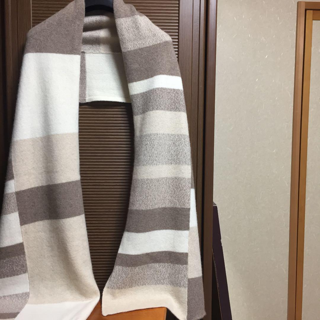 カシミヤ100ストール