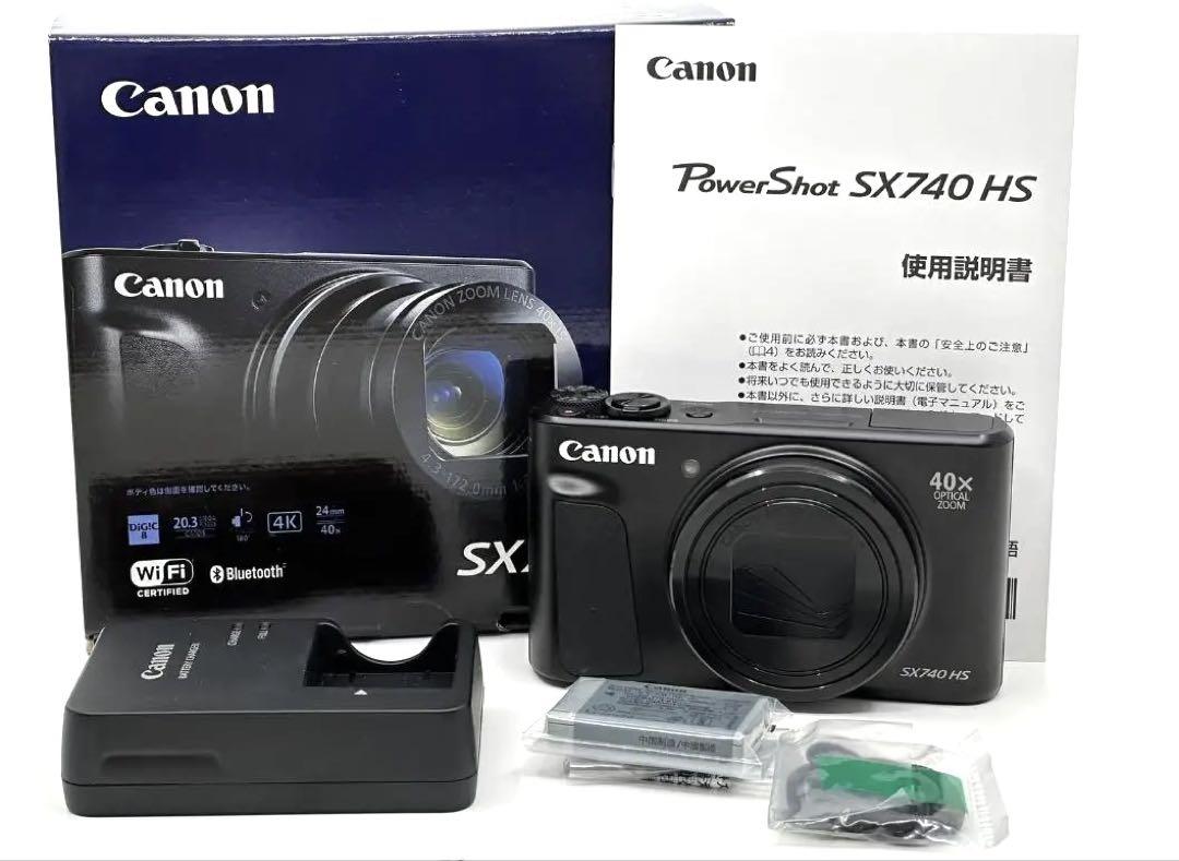 Canon Power Shot SX740 HS ブラック