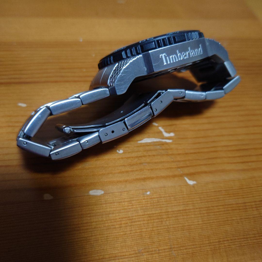 最終値下げ！Timberland アナログ腕時計 シルバー/ホワイト　可動品