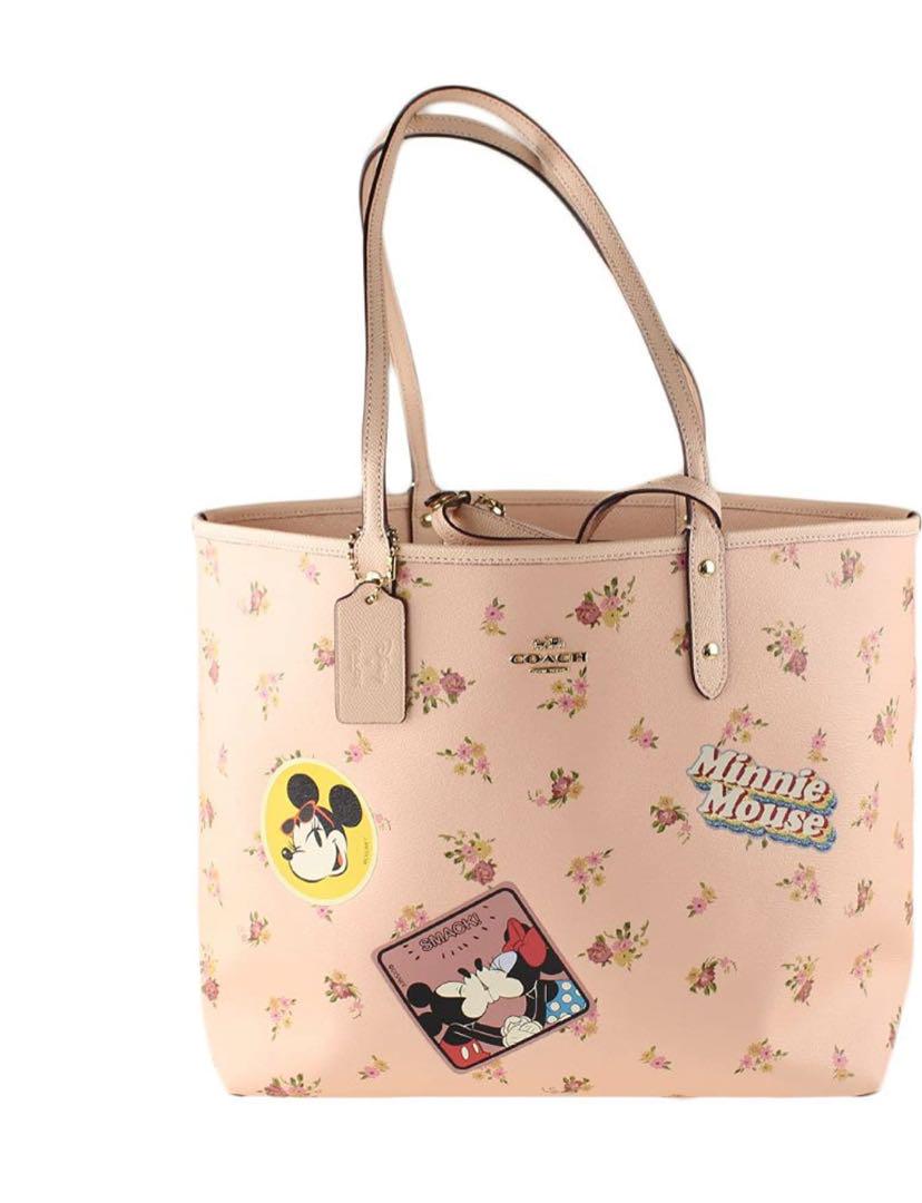 37 割引オレンジ系 送料込 Coach コーチ ディズニー コラボ トートバッグ トートバッグ バッグオレンジ系 Huasenghong Co Th