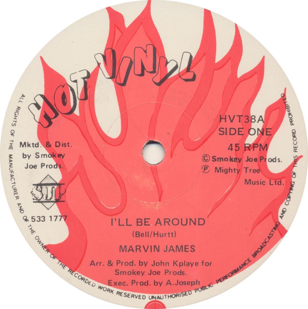 【Lovers Rock】Marvin James／I'll Be Around