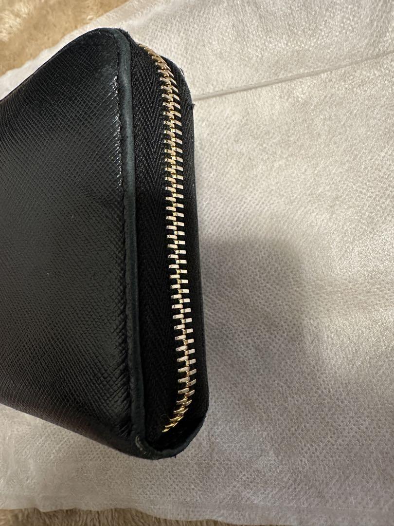PRADA 長財布　サフィアーノレザー　リボン　アイコン