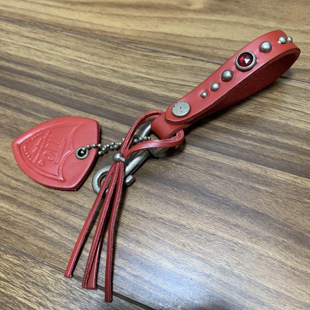 未使用HTC Snap Key Holder red stone 赤レザー - メルカリ