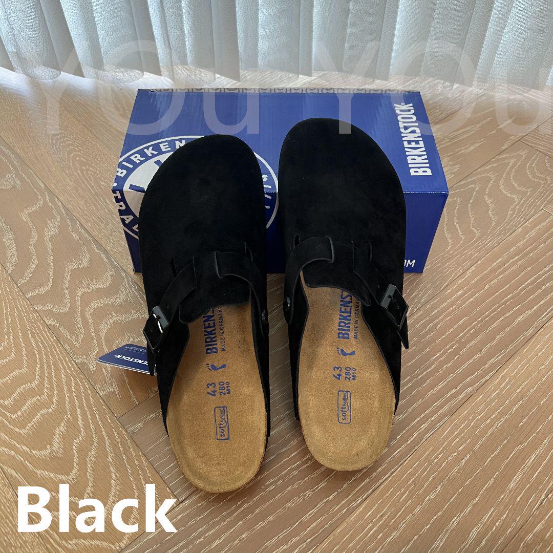 Boston BIRKENSTOCK ビルケンシュトック サンダル ブラック 男