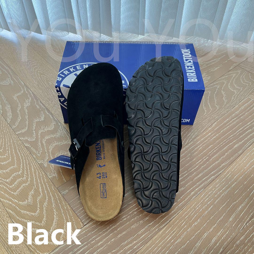 Boston BIRKENSTOCK ビルケンシュトック サンダル ブラック 男