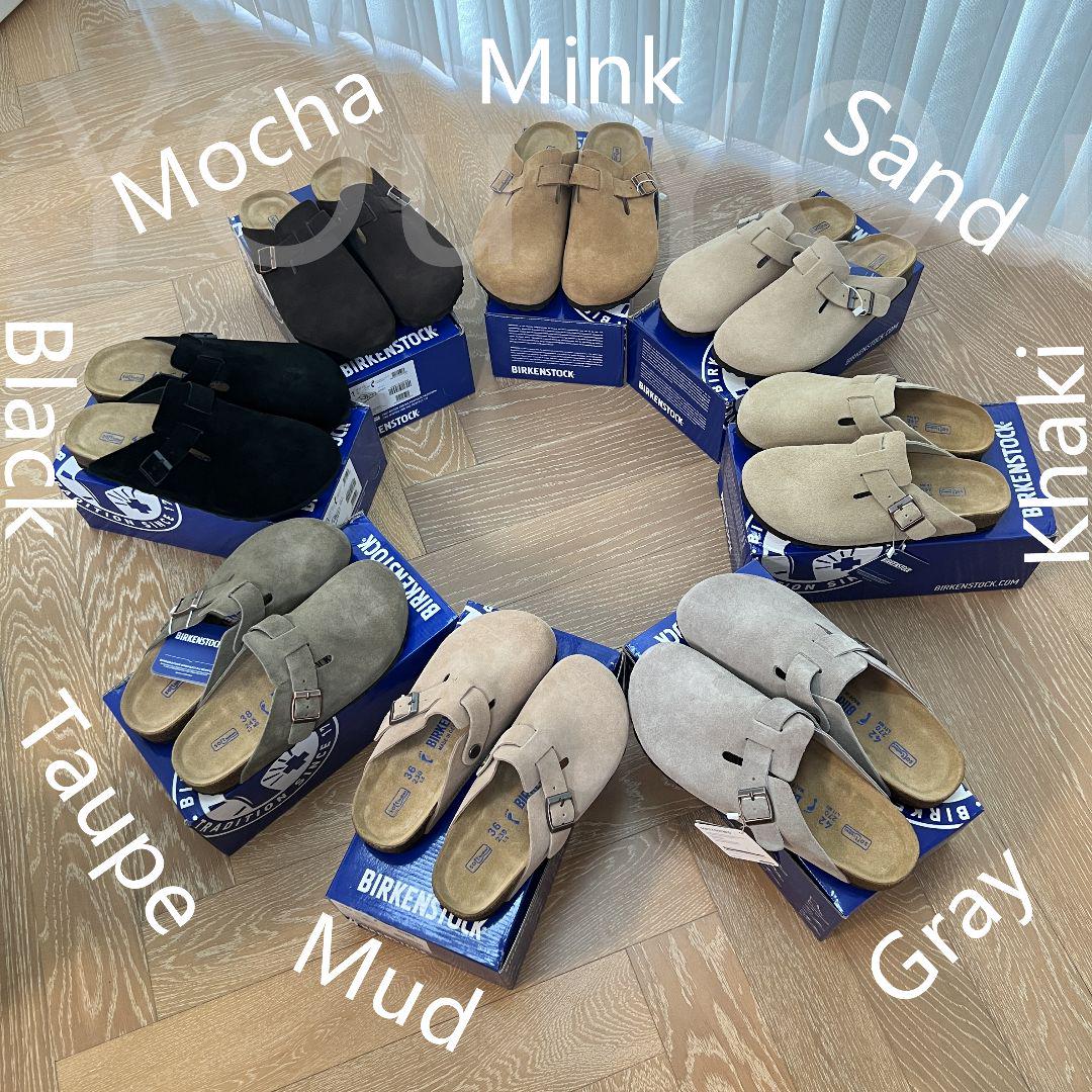 Boston BIRKENSTOCK ビルケンシュトック サンダル ブラック 男