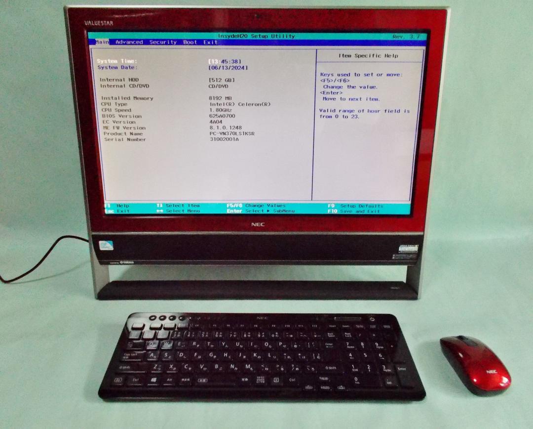 NEC 一体型パソコンVALUESTAR N