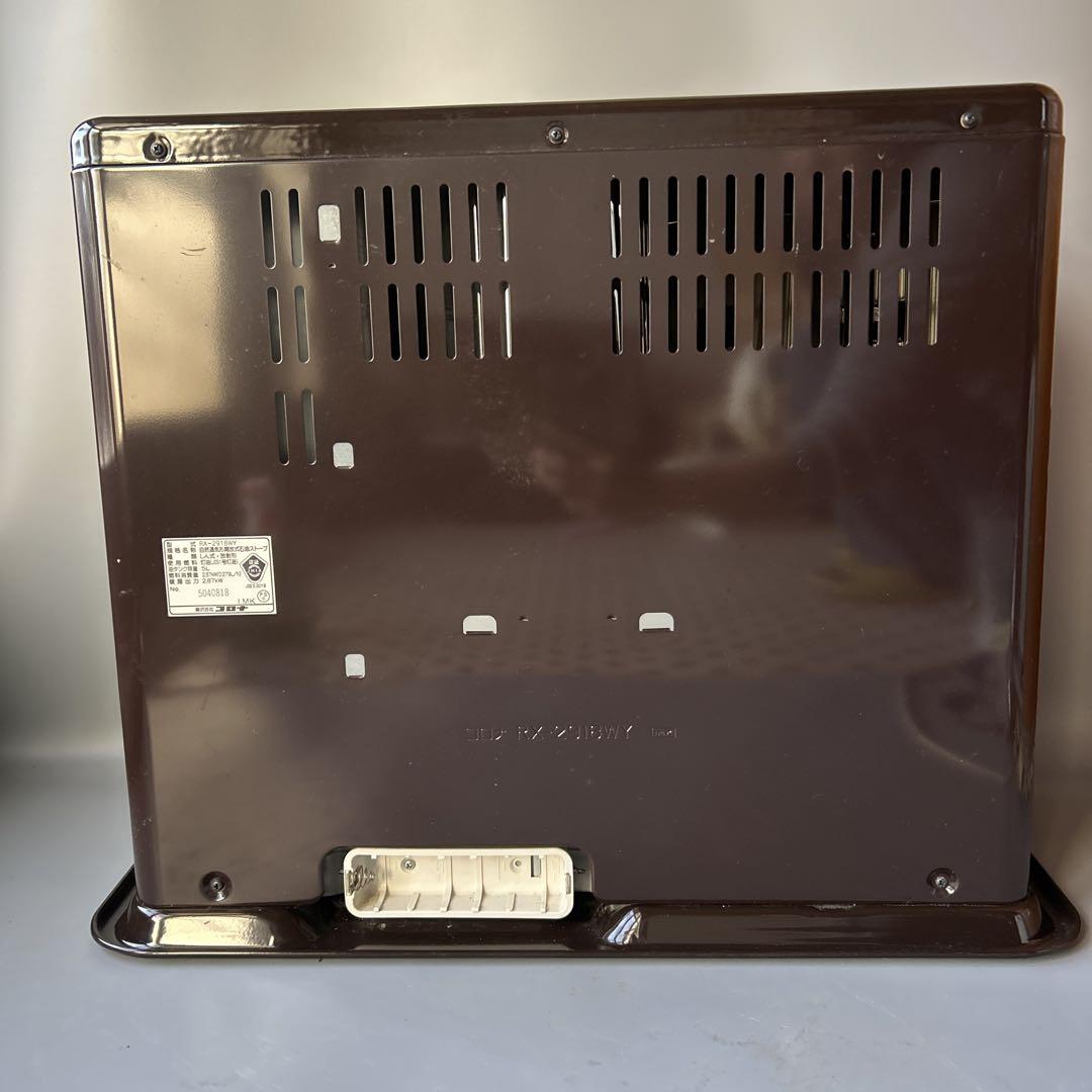 5Lタンク　コロナRX-2918WY　自然通気形開放式石油ストーブ よごれま栓