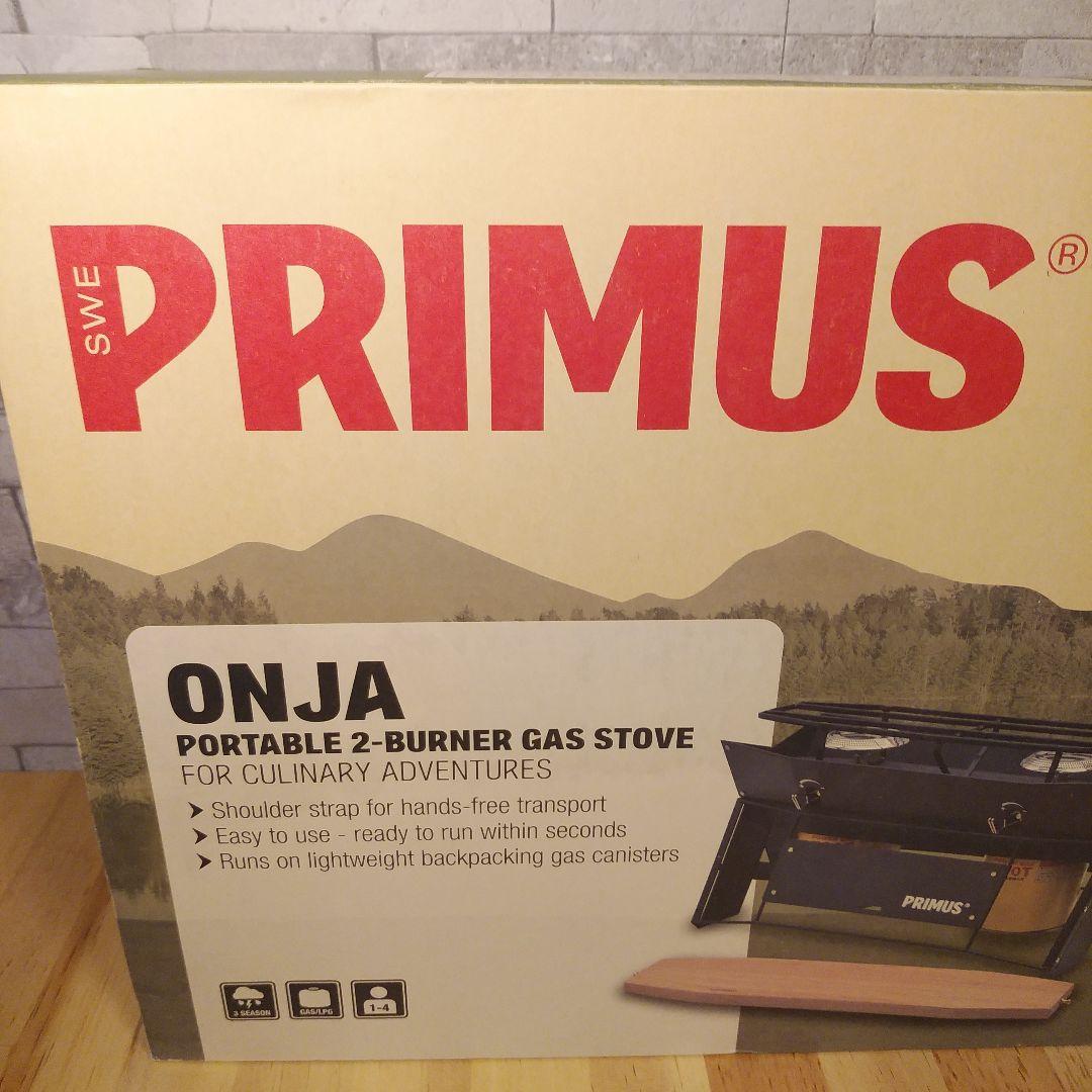 【新品未使用】PRIMUS ONJA　ツーバーナー　プリムス　オンジャ✨ブラック