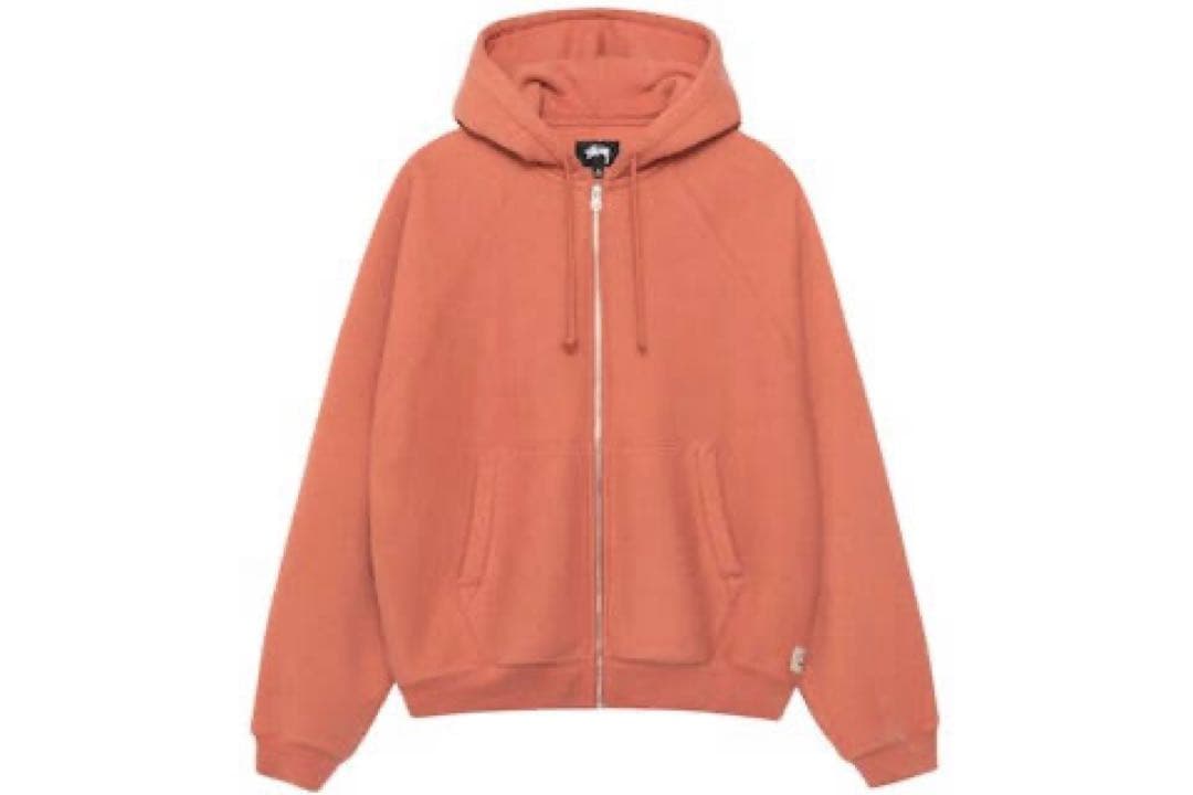 24FW STUSSY RAGLAN ZIP HOOD ジップパーカー