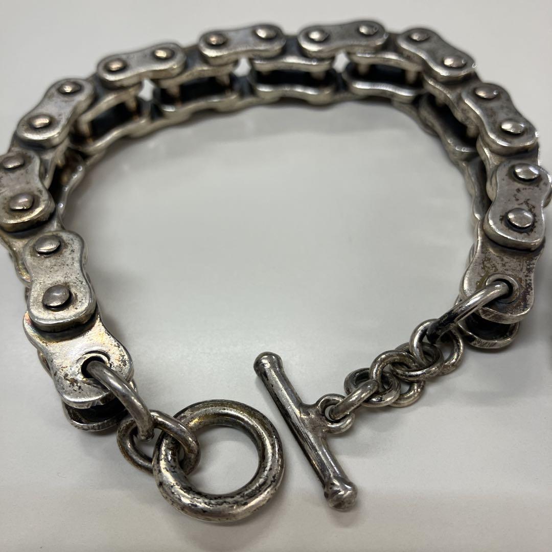 I シルバー925 チェーンブレスレット