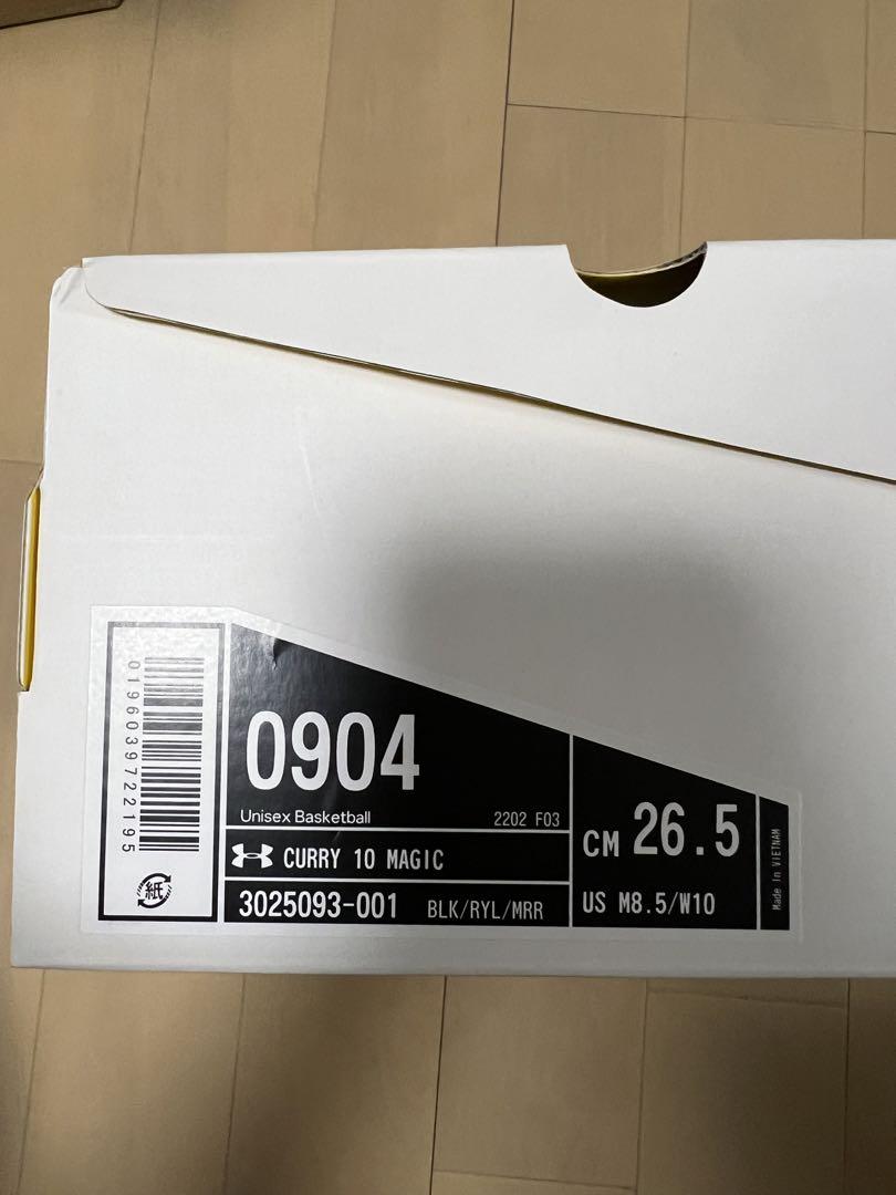 curry10 magic カリー10 マジック　未使用新品