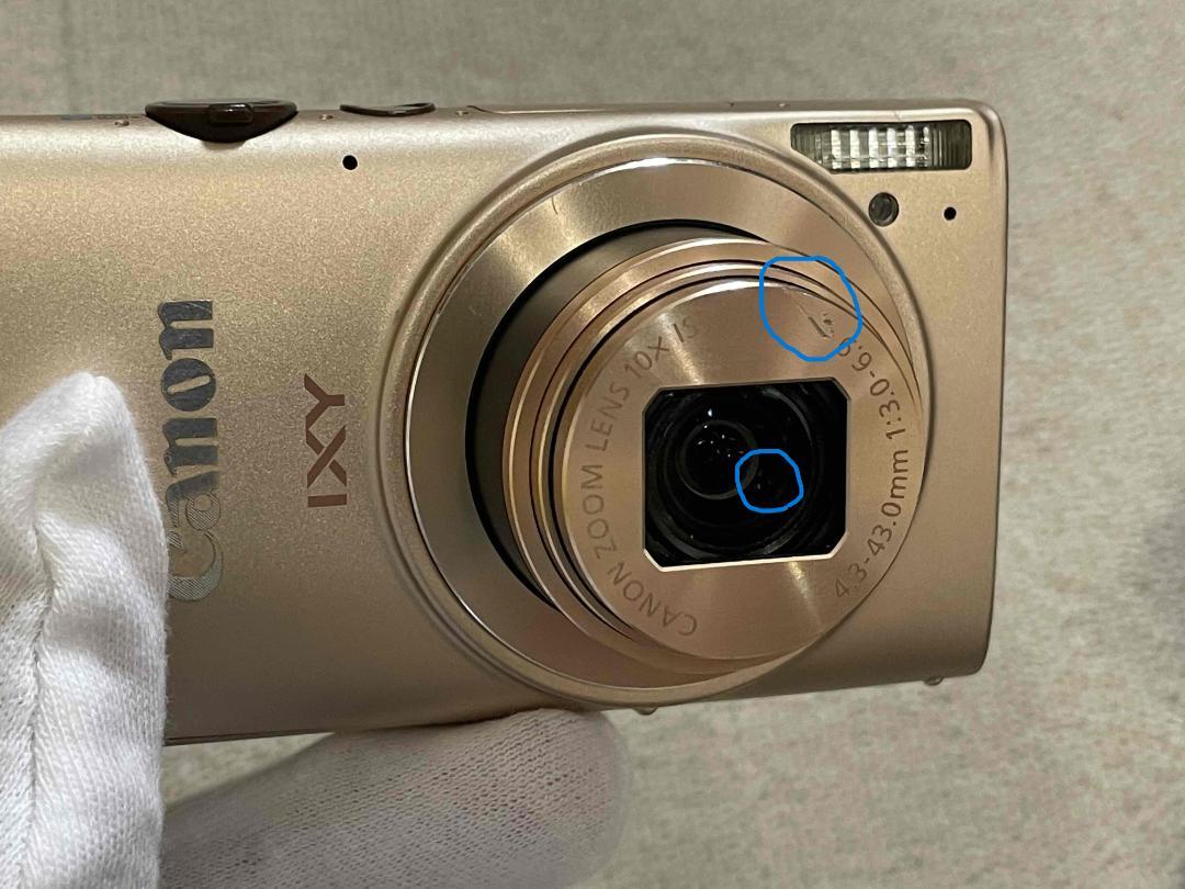 Canon IXY620F ゴールド