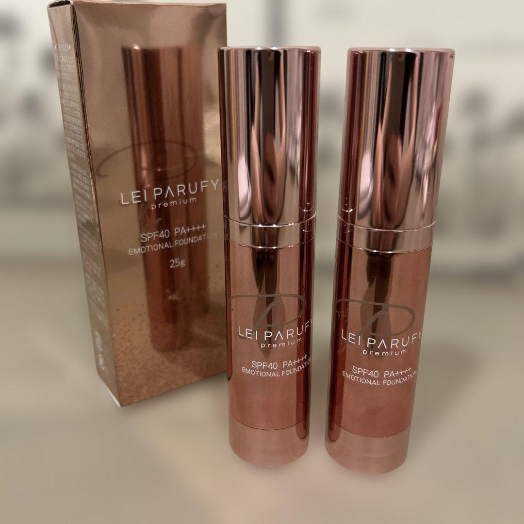 新品未使用2本LEI PARUFY SPF40 PA++++ 25g