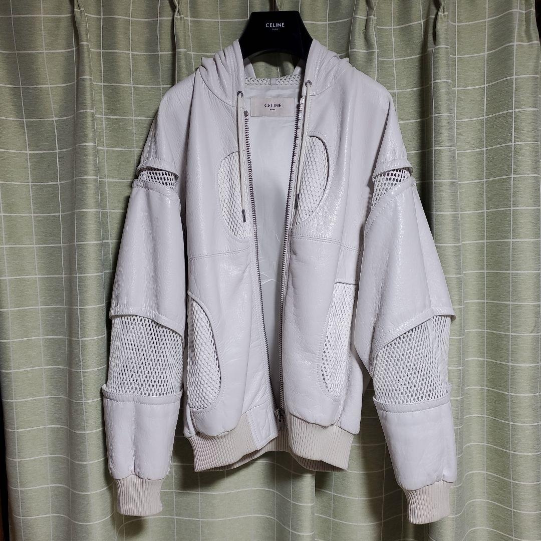 CELINE　22ss　レザージャケット　44