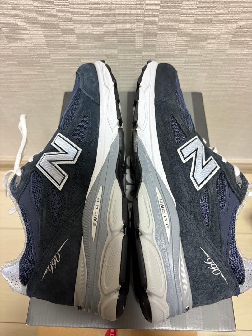 New Balance M990NB3 ネイビー スニーカー