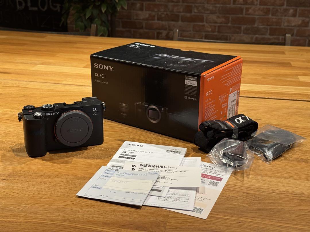 SONY α7C シャッター回数2598
