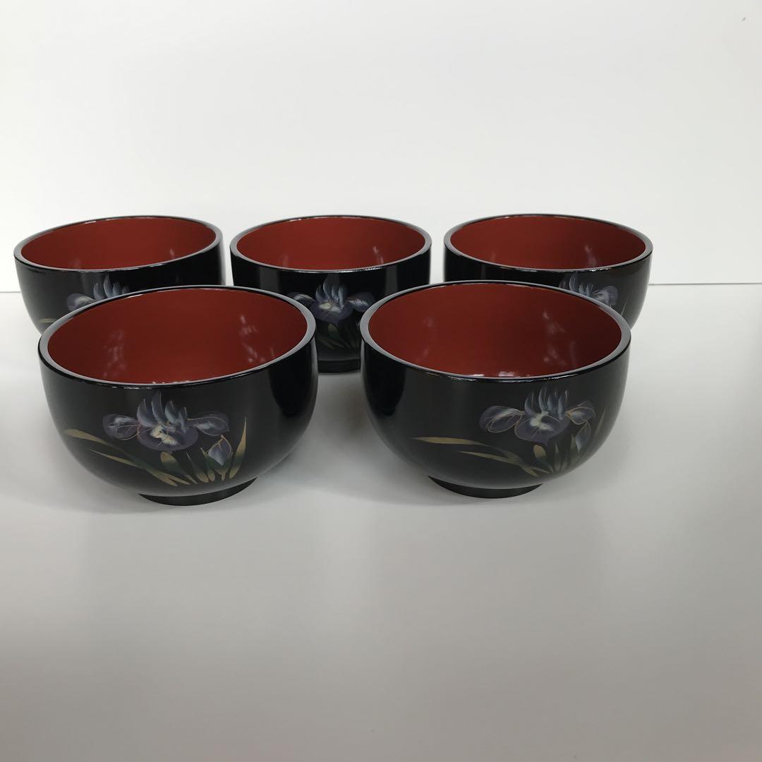 加賀山中漆器お椀汁椀