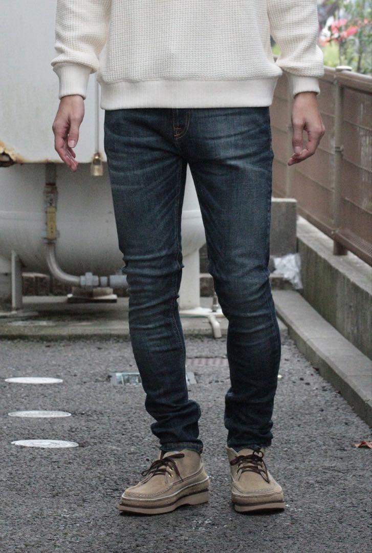 NUDIE JEANS ■PIPE LED/IRON BLUE W28 L30パンツ