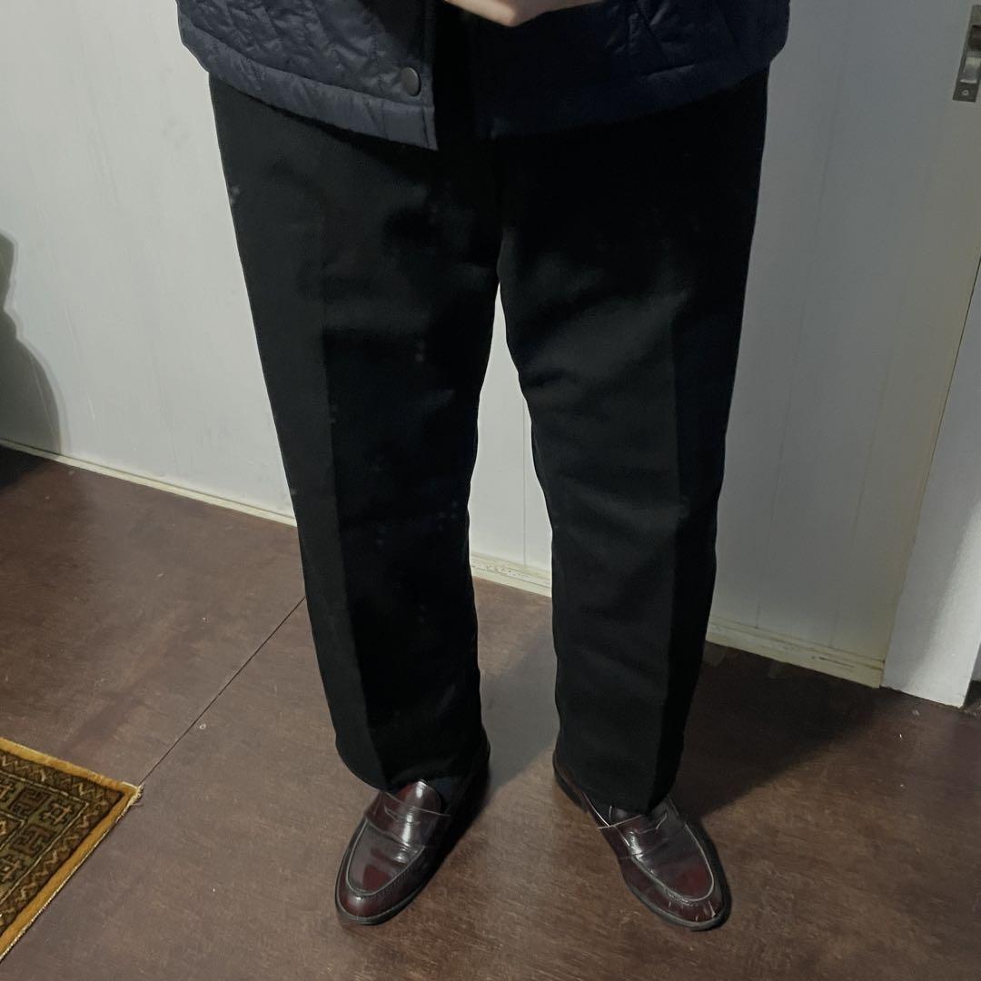 WACKO MARIA × Wrangler 24FW タックストレートパンツ