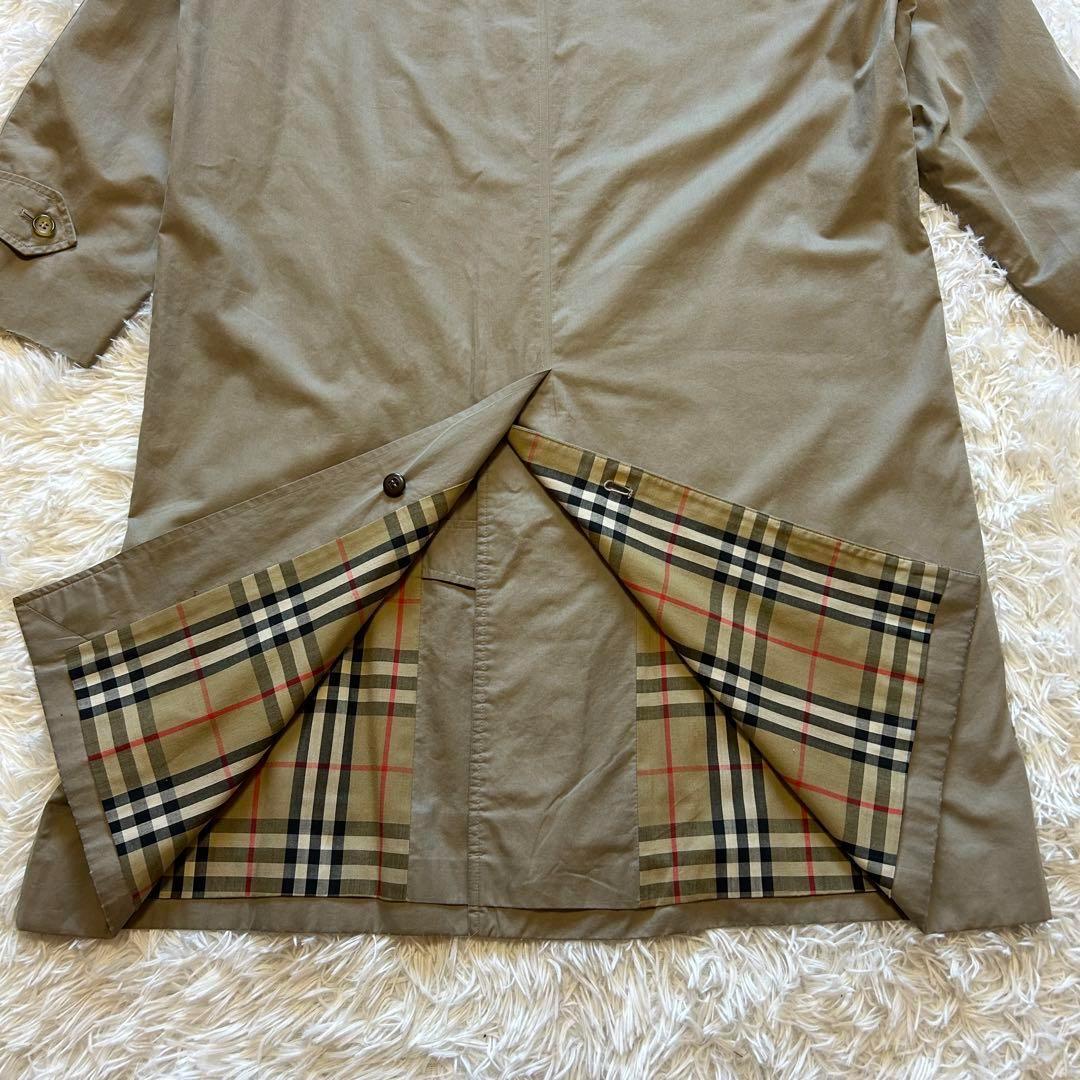 Burberry バーバリー ステンカラーコート ベージュ ノバチェック 36