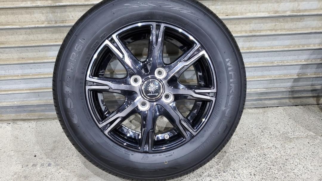 最安値好評 022.新品 ホイールタイヤセット 145 80R13 oNW13-m72675770904 ディルーチェ 13インチ 品質保証定番