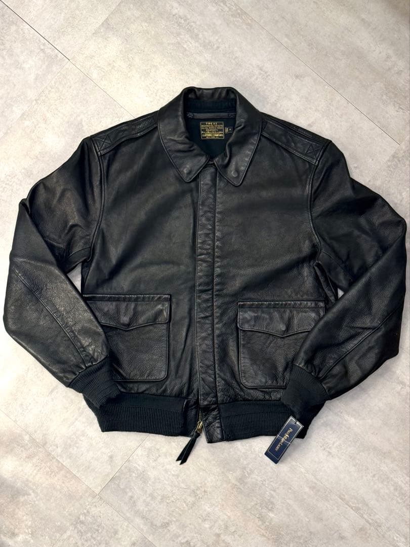 品 POLO Ralph Lauren TYPE A-2 レザージャケットM POLO RALPH LAUREN