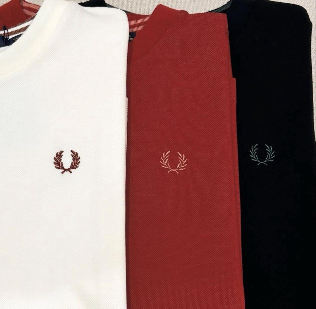 別注】FRED PERRY / Reluxed Pique T-shirt 赤 - メルカリ