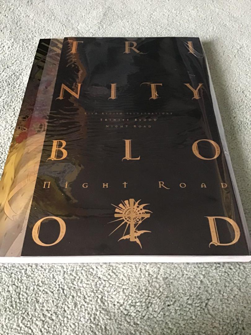 九条キヨ イラスト集 Trinity Blood Night Road TRINITY BLOOD Night Road Kiyo Kyujo Illustration Book 九条