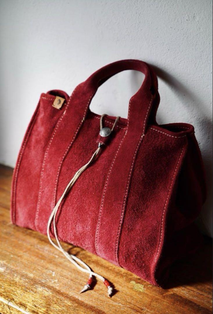 visvim teton tote bag 赤