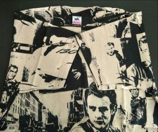 90s 未使用VINTAGE ジェームスディーン〝理由なき反抗”ムービーTシャツ