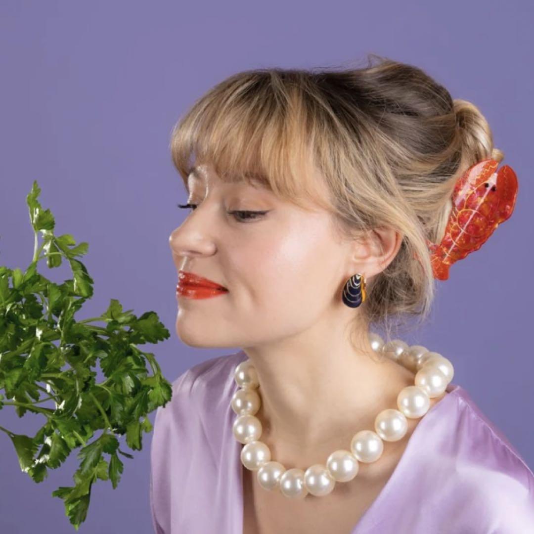 美品【Coucou suzetteククシュゼット】ヘアクリップセット