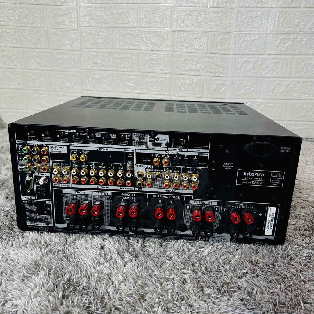 美品 ONKYO Integra AVアンプ DRX-7.1 HDCP2.2対応 - メルカリ