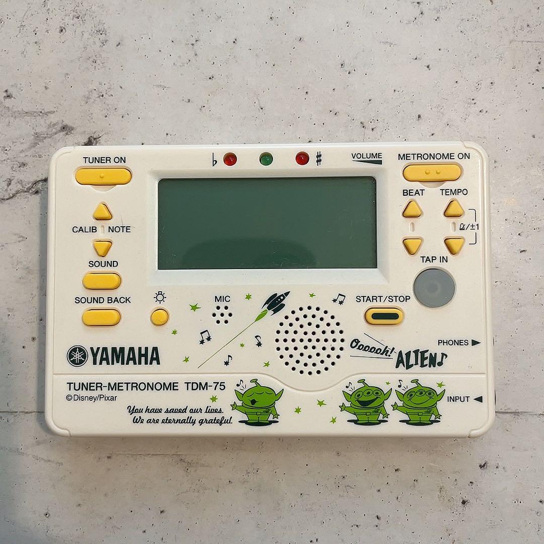 YAMAHA TDM-75DT メトロノーム　チューナー　トイストーリー