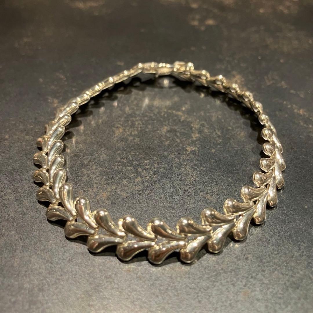 SILVER925 HEART BRACELET/シルバー/ブレスレット