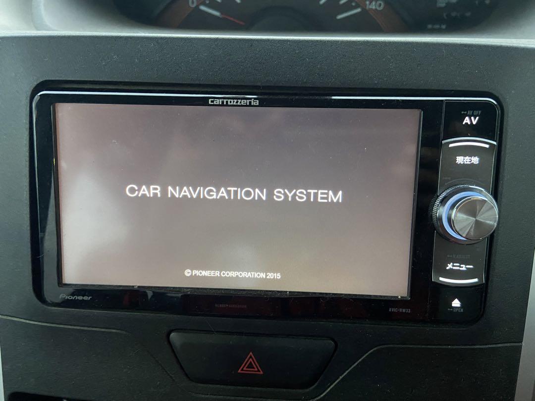 Pioneer AVIC-RW33 ヘッドユニット（PIONEER / carrozzeria AVIC
