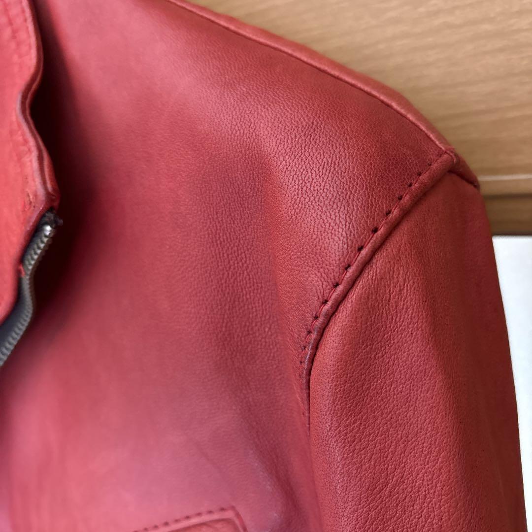 ジャケット　革