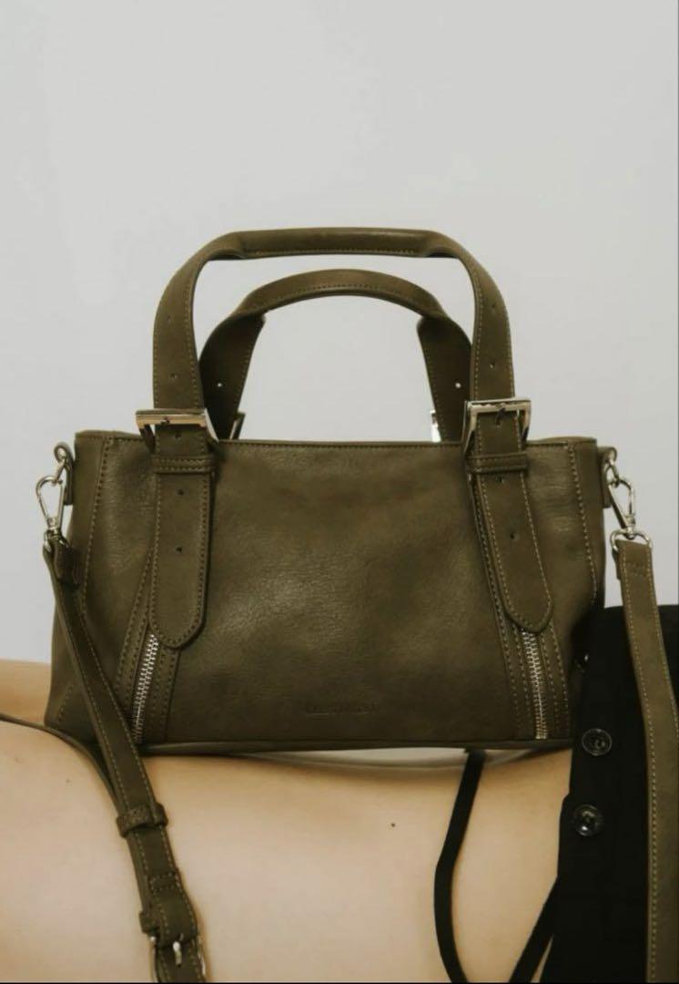 バッグ knuth marf zip belt boston bag