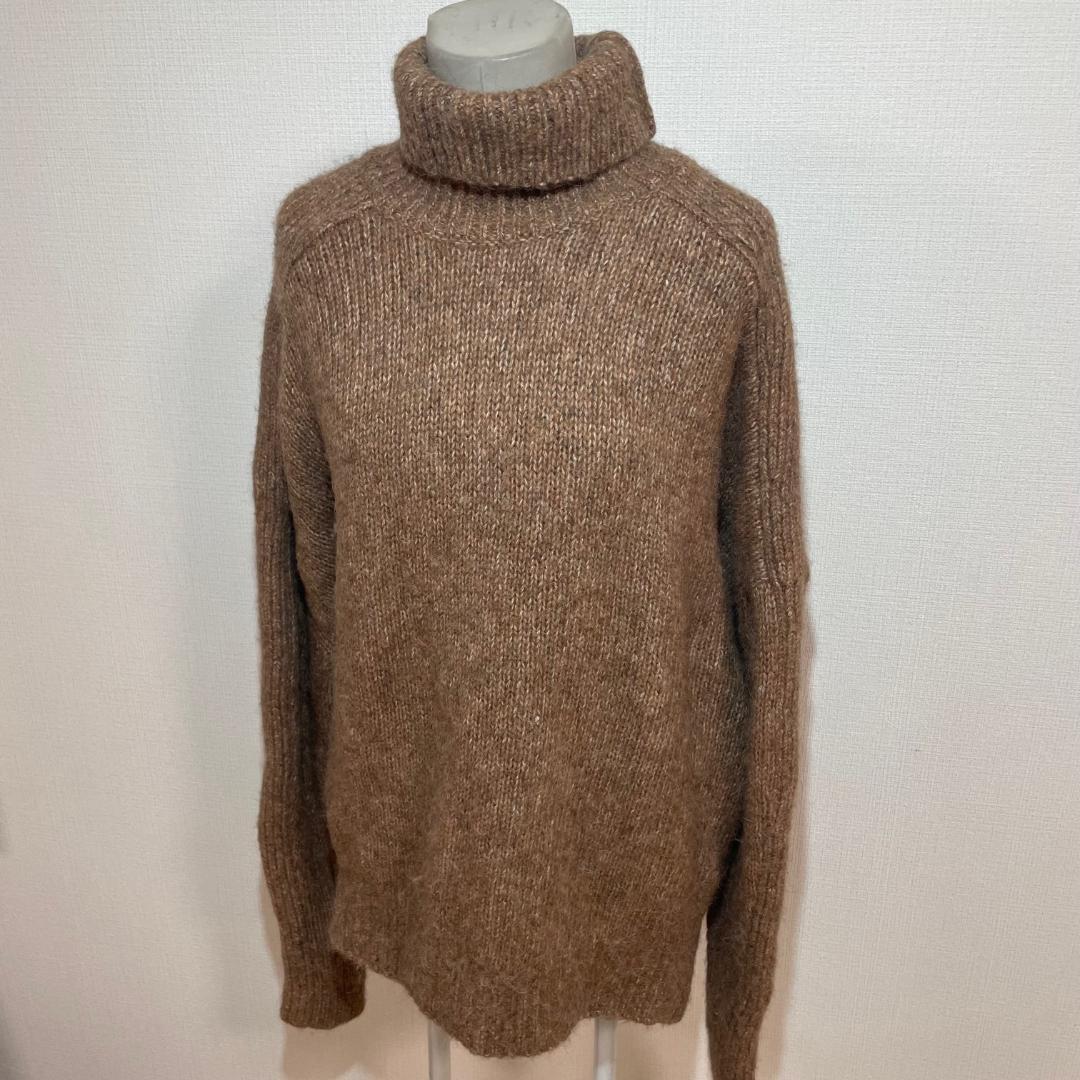 【おトク】 HYKE ハイク アルパカ タートルネック セーター 厚手 サイズ2 トップス