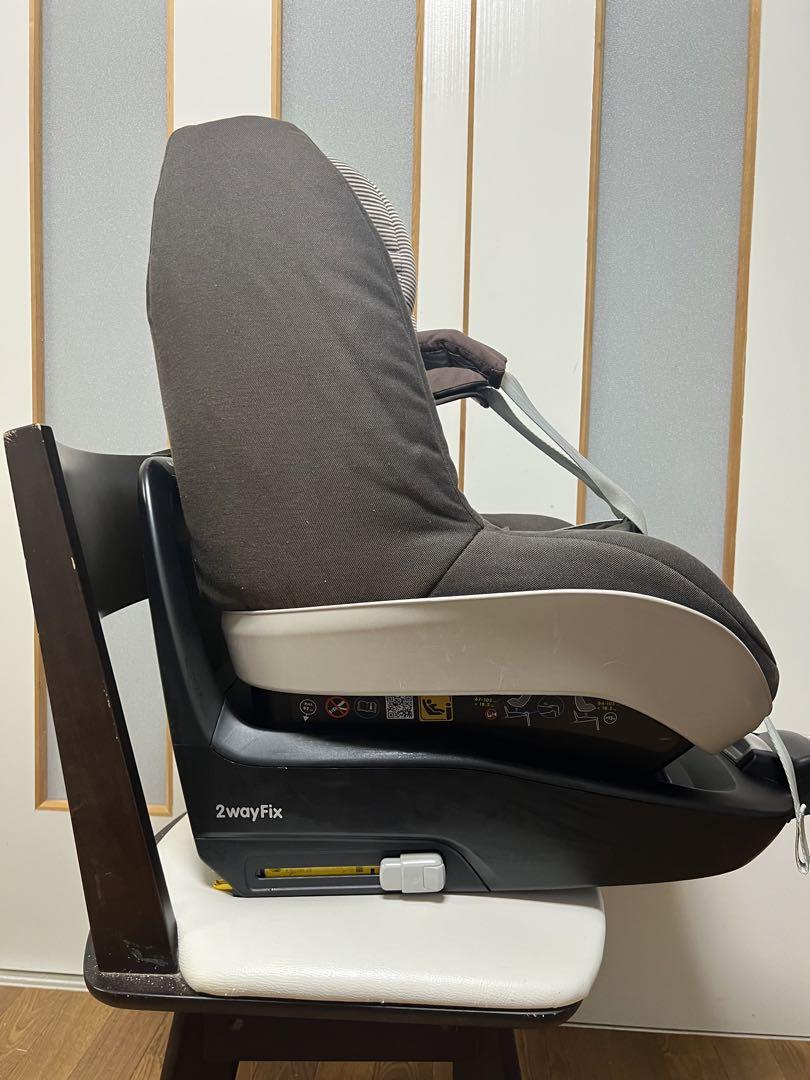 良品　マキシコシチャイルドシート　ツーウェイパール、ツーウェイフィックス