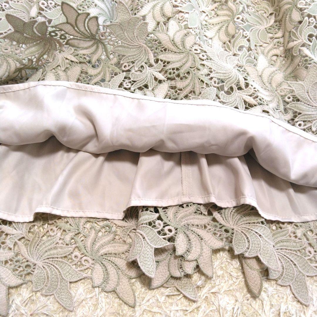 LILY BROWN ケミカルレースワンピース オケージョンドレス MNT LILY BROWN ケミカルレースワンピース オケージョンドレス MNT