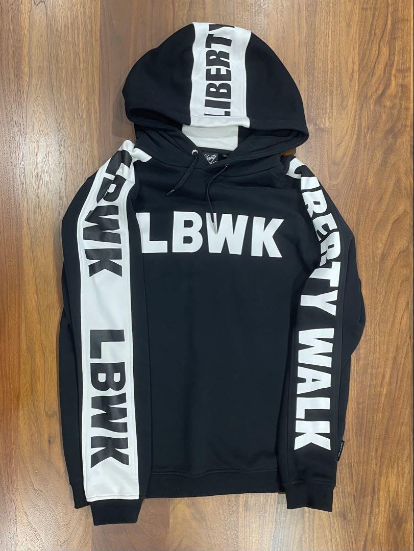 美品 LIBERTY WALK ロゴパーカー ブラック