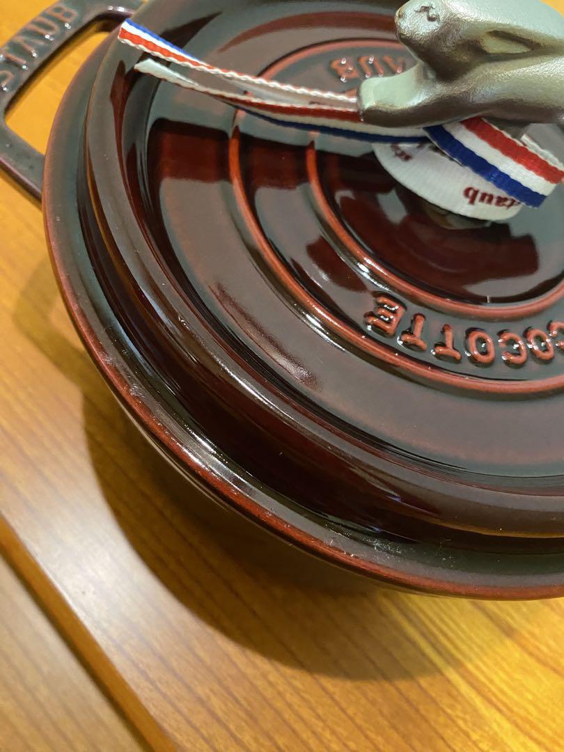 staub ストウブ ピコ ココット ラウンド グレナディンレッド 18cm