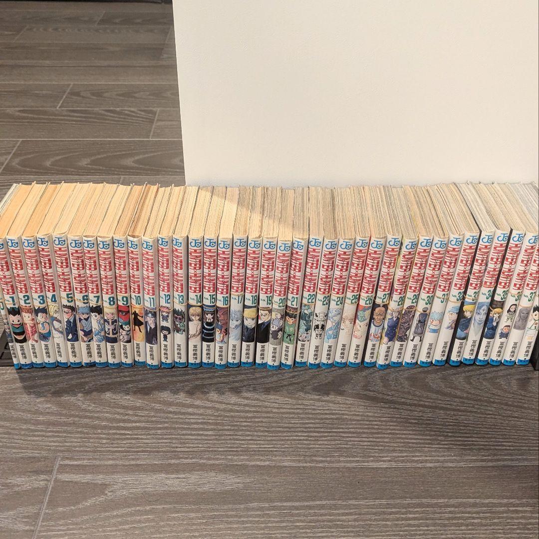 【裁断済み】HUNTER×HUNTER 0巻～38巻 初版全巻セット おまけ付 裁断済み】HUNTER×HUNTER 0巻～38巻 初版全巻セット おまけ付