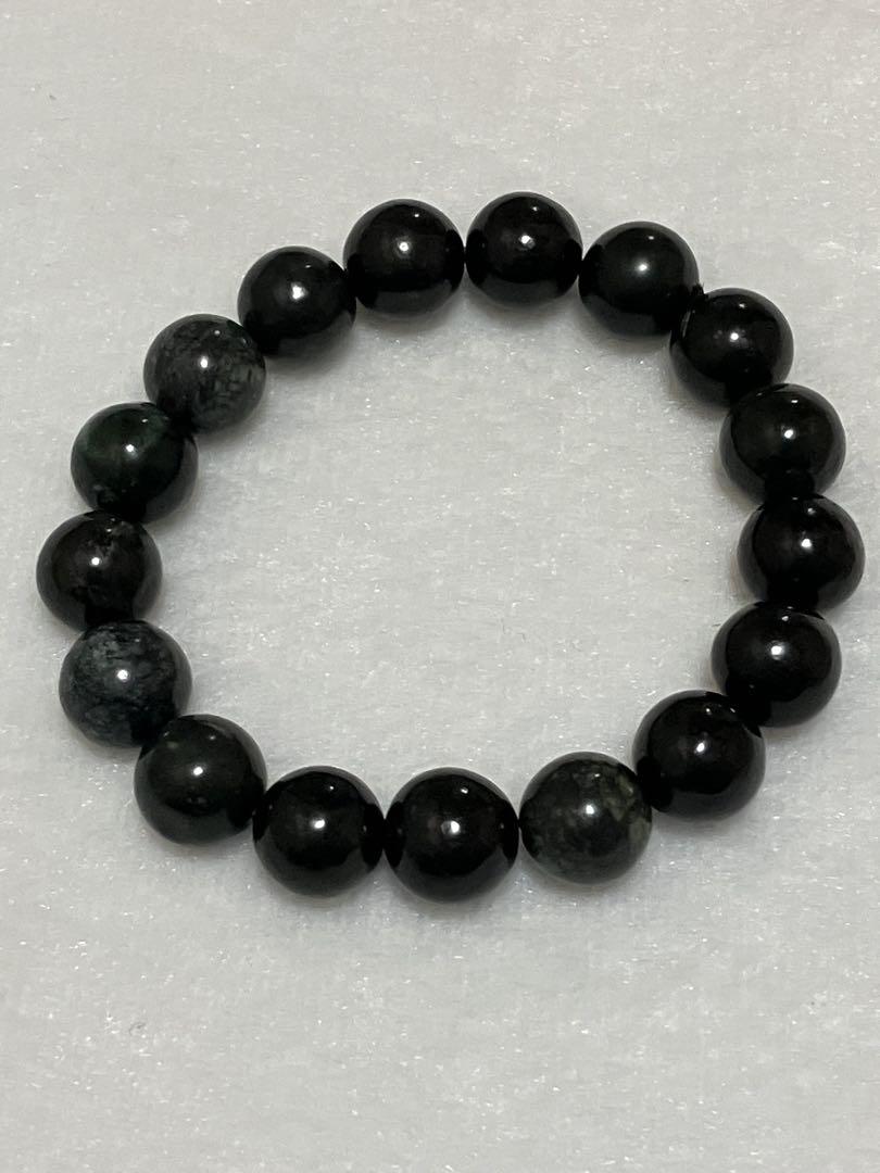 期間限定 数量限定 約12mm 薬王石ブレスレット 内径16cm メルカリ - アクセサリー