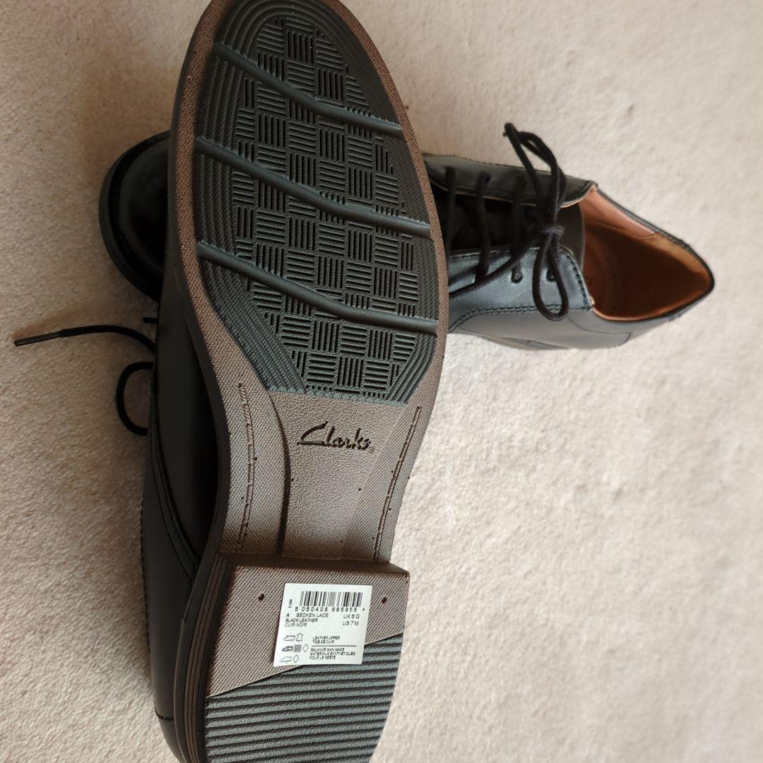クラークス　24センチ　ブラック　Becken Lace / ベッケンレース