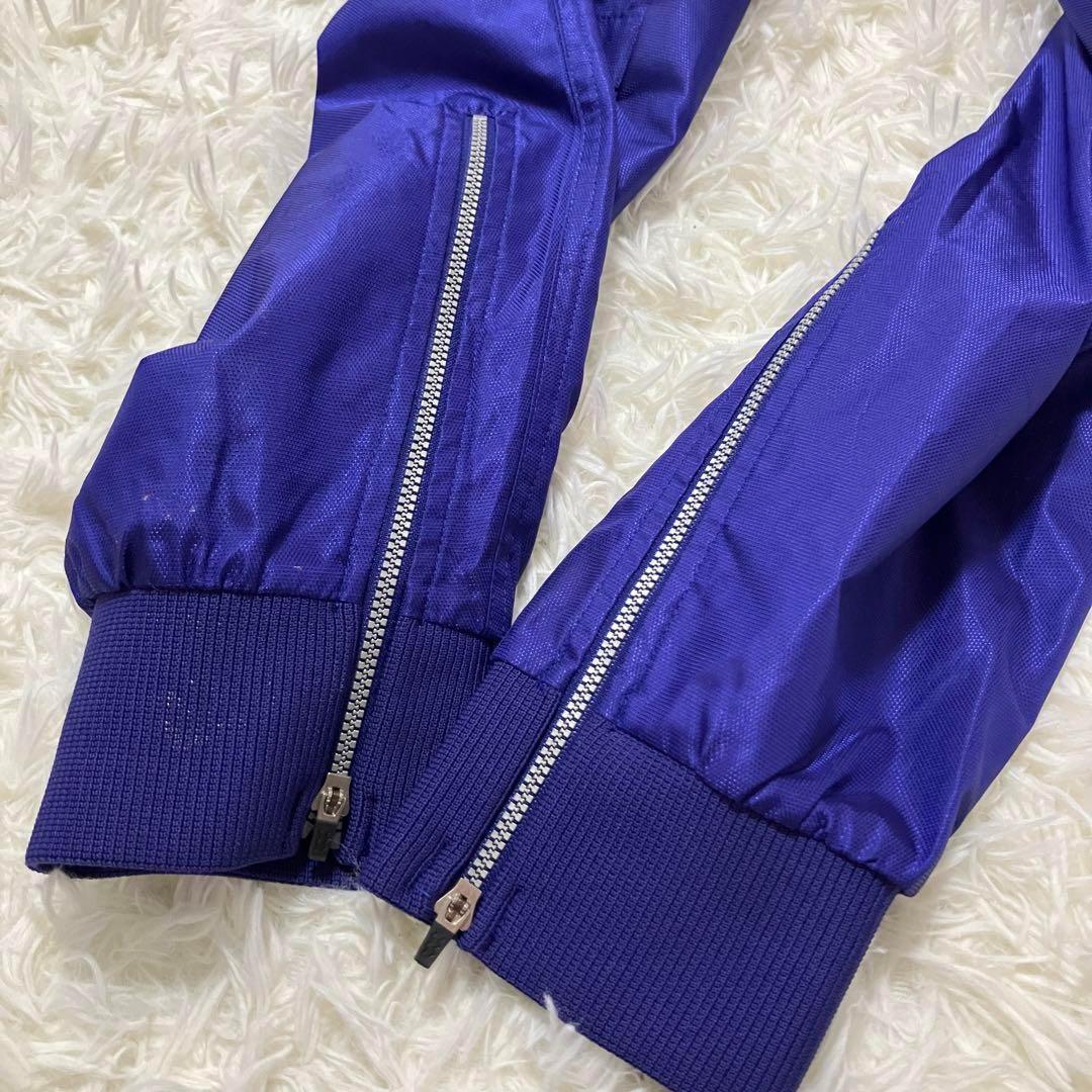 ミズノ 90sスーパースター ナイロン セットアップ 上下 M L パープル 紫