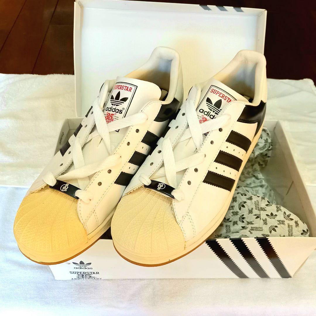 最終値下げ】adidasアディダス superstar 35th music - メルカリ
